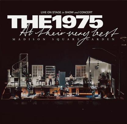 The 1975 At Their Very Best Live From MSG Double Clear Vinyl - The 1975