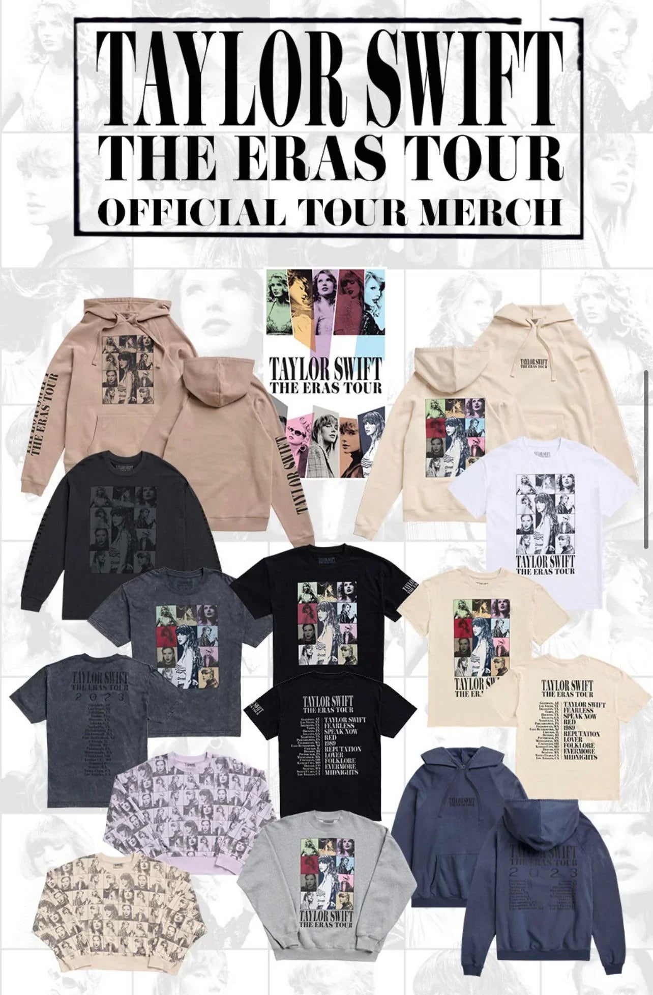 The Eras Tour Official Merchandise