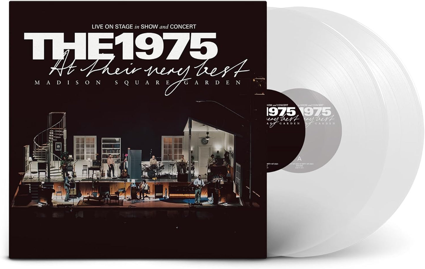 The 1975 At Their Very Best Live From MSG Double Clear Vinyl - The 1975
